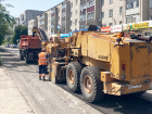 В Липецке ремонтируют дорогу между улицами Ангарская и Металлистов 