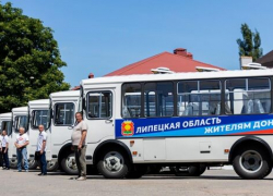 Регион отправил в ДНР автобусный парк